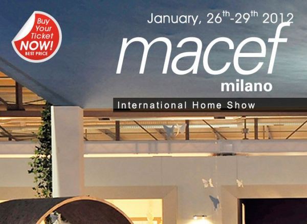 Macef 2012: 26-29 gennaio in arrivo il meglio per la casa