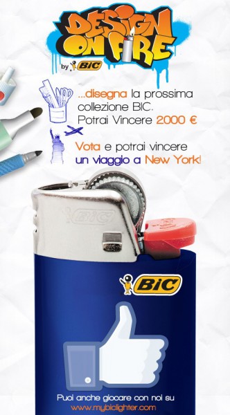 Da Bic “Design on fire”: il contest per l'accendino più famoso al mondo
